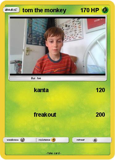 Pokemon tom the monkey