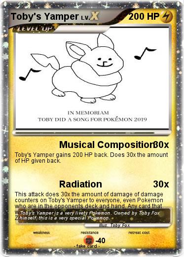 Pokemon Toby's Yamper