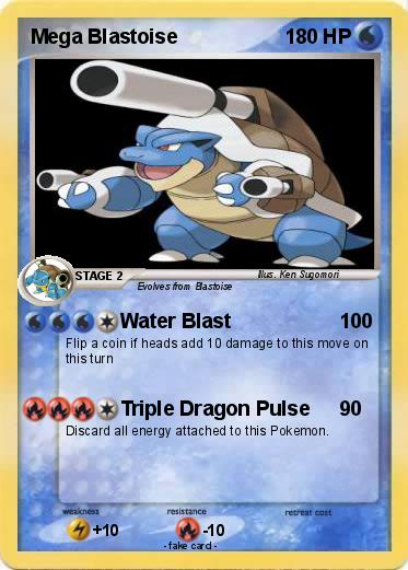 Pokemon Mega Blastoise