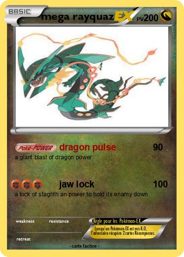 Pokemon mega rayquaz