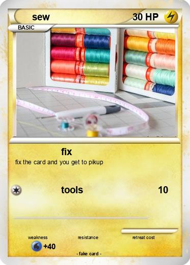 Pokemon sew