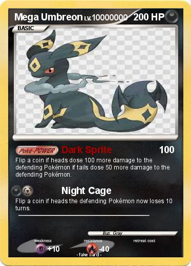 Pokemon Mega Umbreon