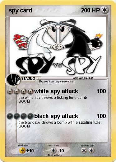 Pokemon spy card