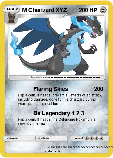 Pokemon M Charizard XYZ