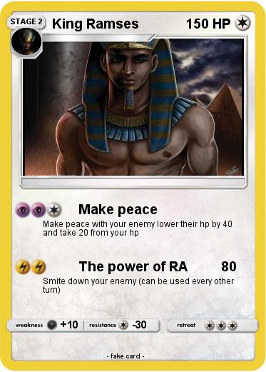 Pokemon King Ramses