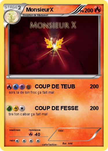 Pokemon MonsieurX