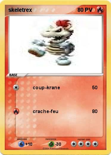 Pokemon skeletrex