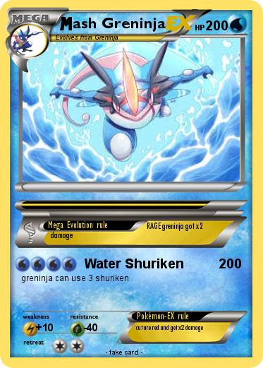 Pokemon ash Greninja