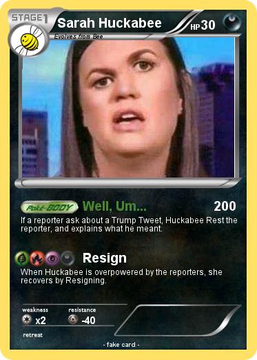Pokemon Sarah Huckabee