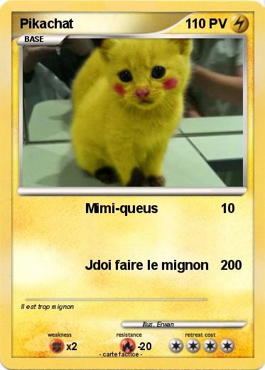 Pokemon Pikachat