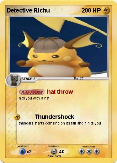 Pokemon Detective Richu