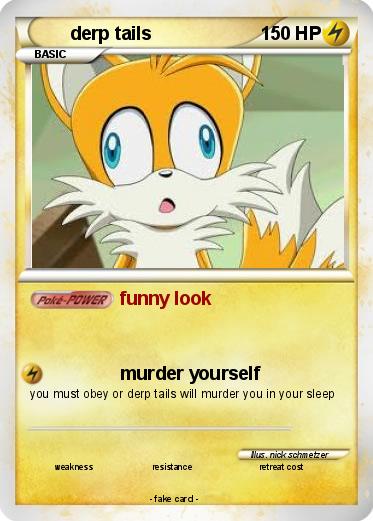 Pokemon derp tails