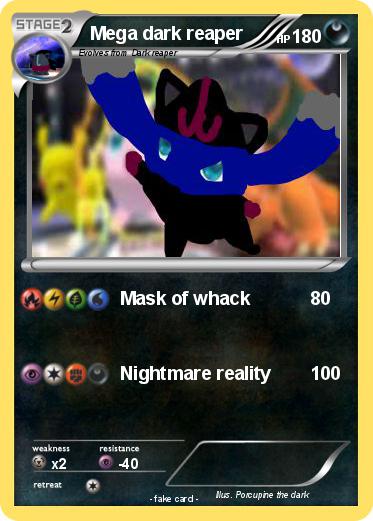 Pokemon Mega dark reaper