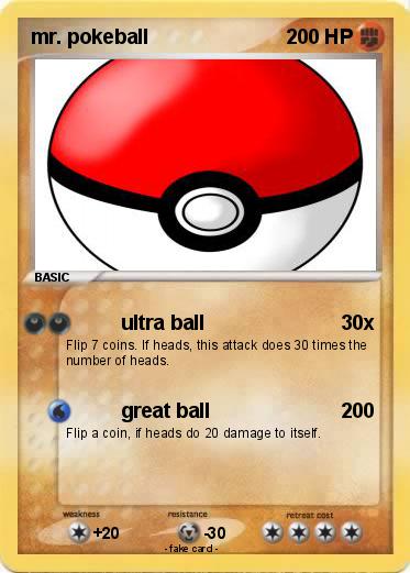 Pokemon mr. pokeball