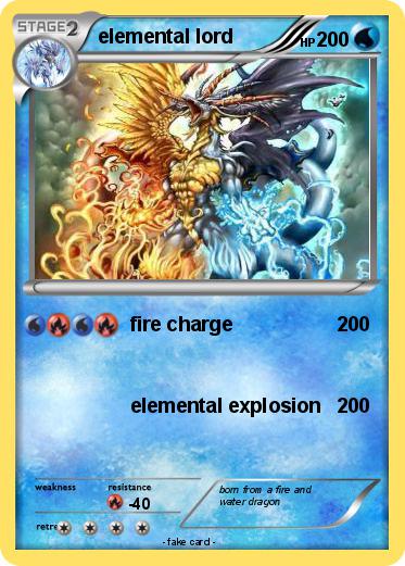 Pokemon elemental lord