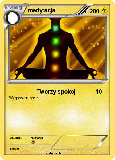 Pokemon medytacja