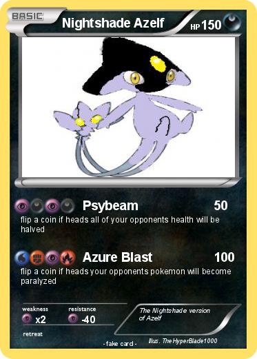 Pokemon Nightshade Azelf