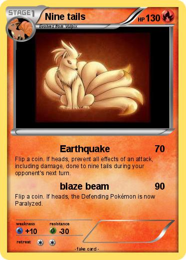 Pokemon Nine tails
