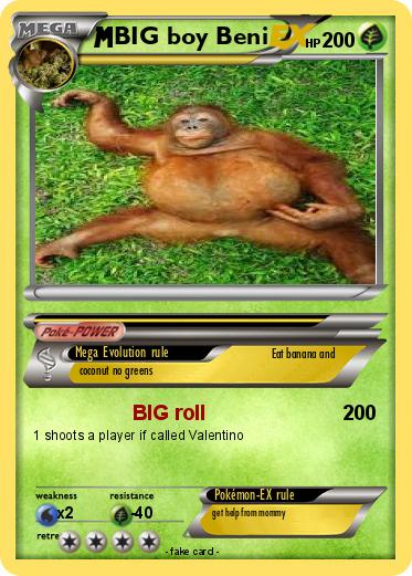 Pokemon BIG boy Beni