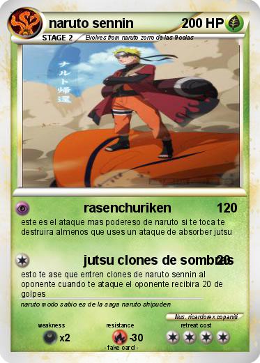 Pokemon naruto sennin
