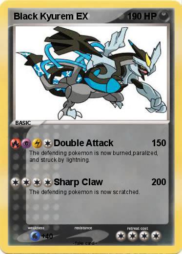 Pokemon Black Kyurem EX