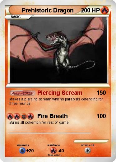 Pokemon Prehistoric Dragon