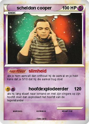 Pokemon scheldon cooper