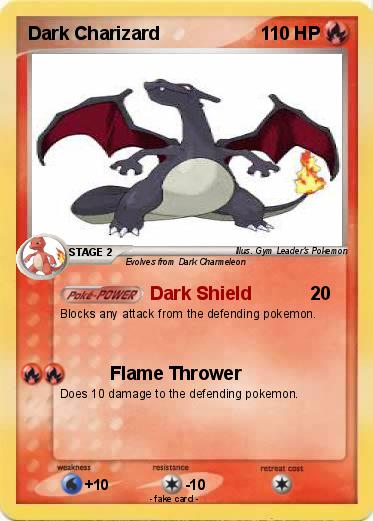 Pokemon Dark Charizard