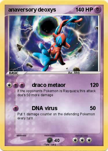 Pokemon anaversory deoxys