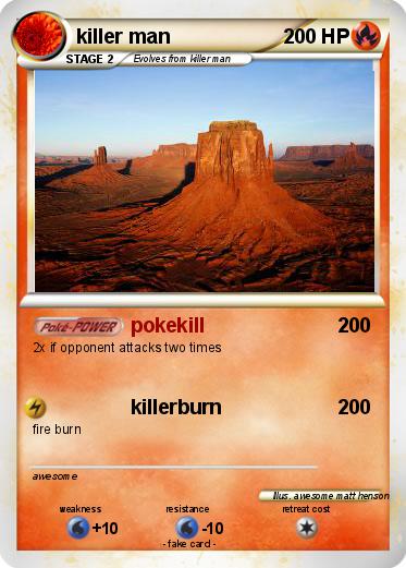 Pokemon killer man
