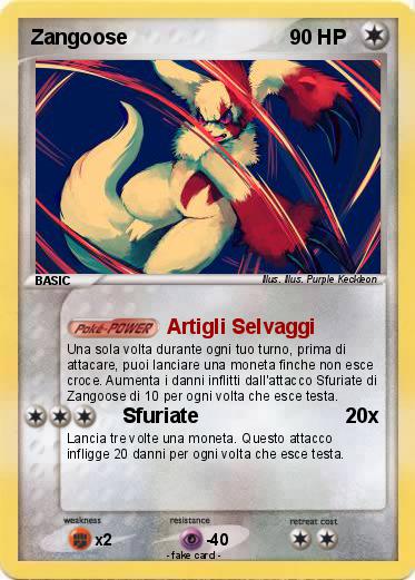 Pokemon Zangoose