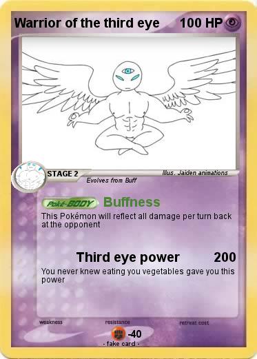 Pokemon Warrior of the third eye