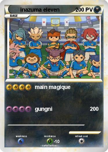 Pokemon inazuma eleven