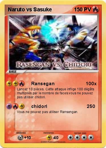 Pokemon Naruto vs Sasuke
