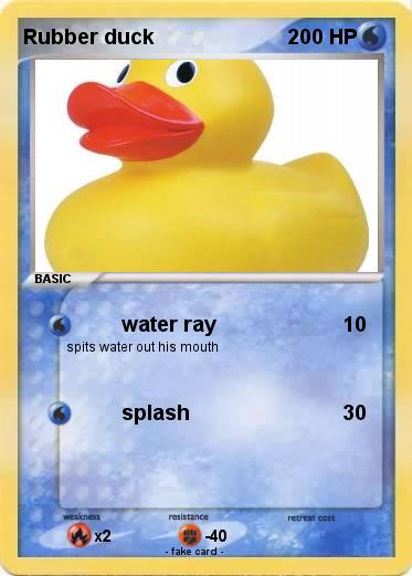Pokemon Rubber duck