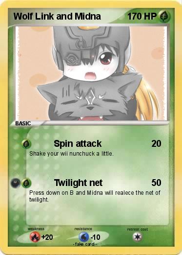 Pokemon Wolf Link and Midna