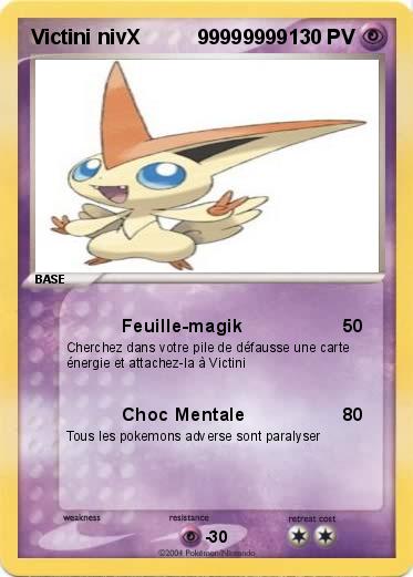 Pokemon Victini nivX          99999999