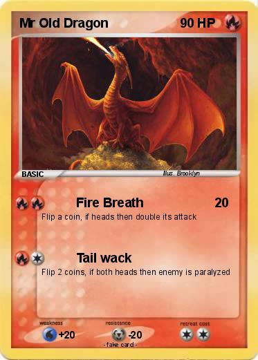 Pokemon Mr Old Dragon