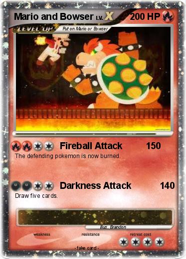 Pokemon Mario and Bowser