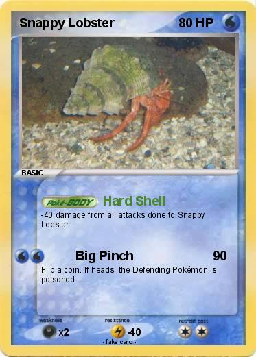 Pokemon Snappy Lobster