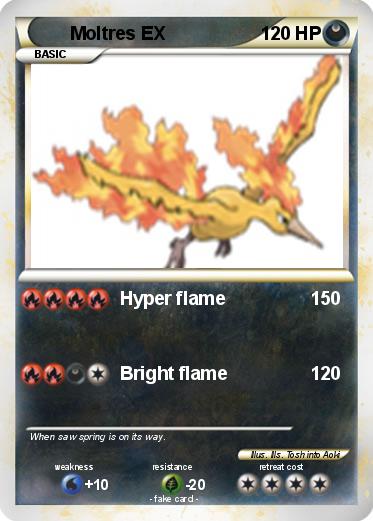 Pokemon Moltres EX