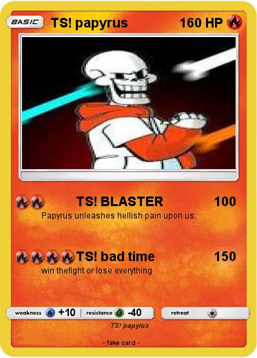 Pokemon TS! papyrus