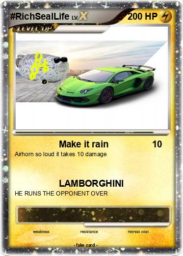 Pokemon #RichSealLife