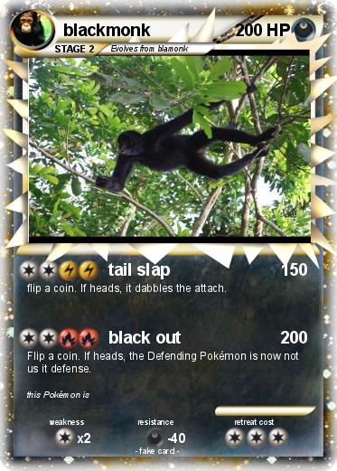 Pokemon blackmonk