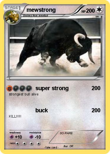 Pokemon mewstrong