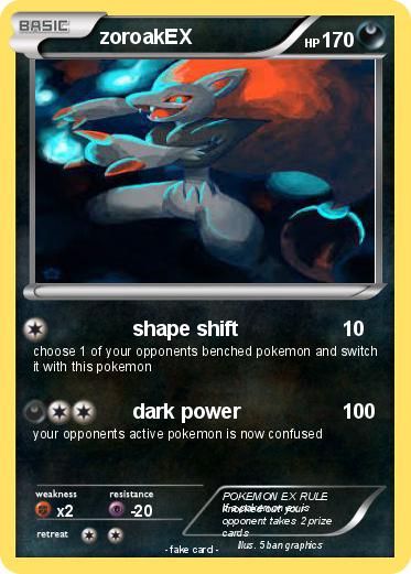 Pokemon zoroakEX