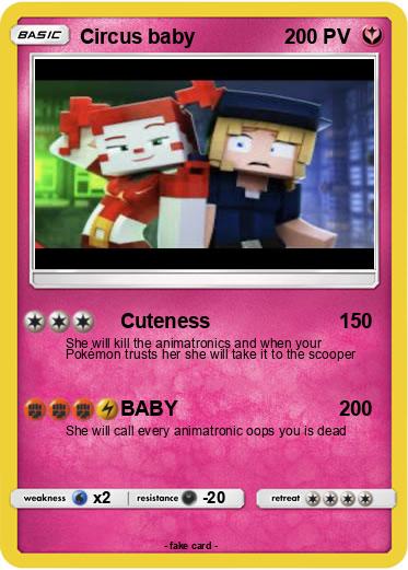 Pokemon Circus baby