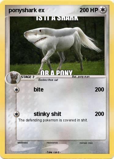 Pokemon ponyshark ex
