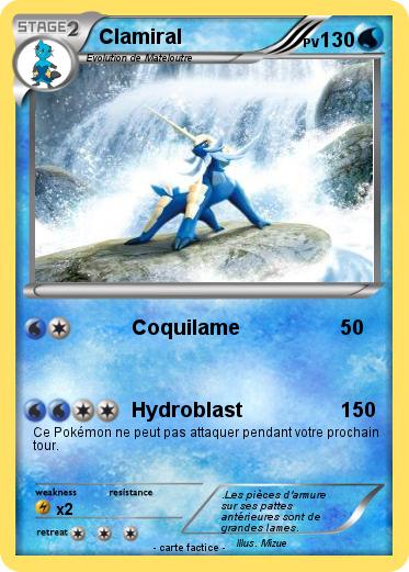 Pokemon Clamiral