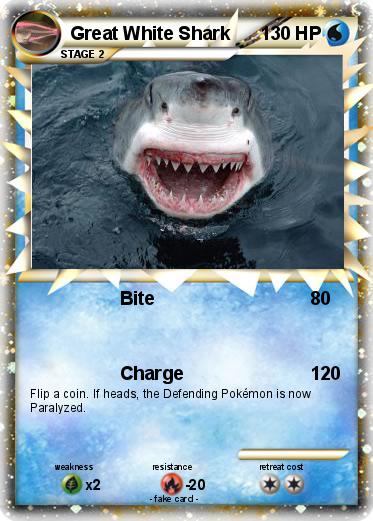 Pokemon Great White Shark
